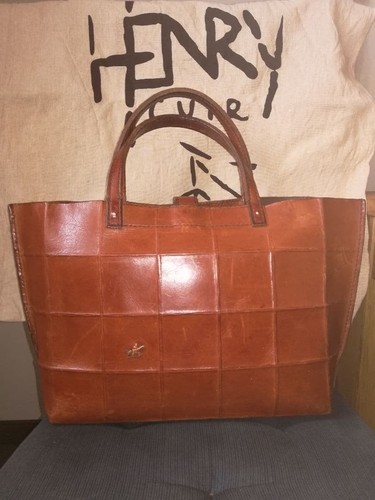 Henry cuir brown - brown, handag