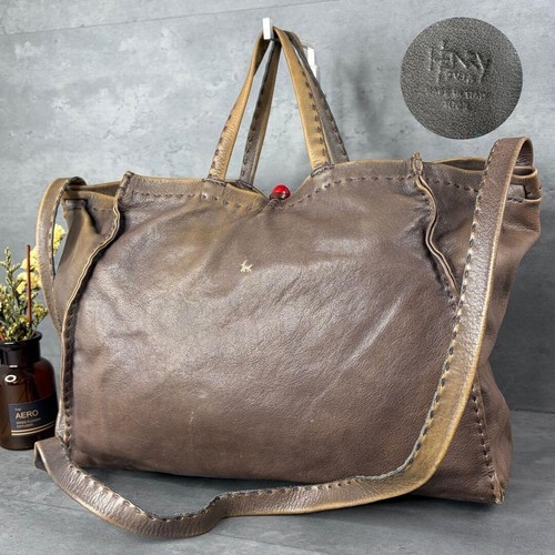 Henry cuir tote bag leather - henry,