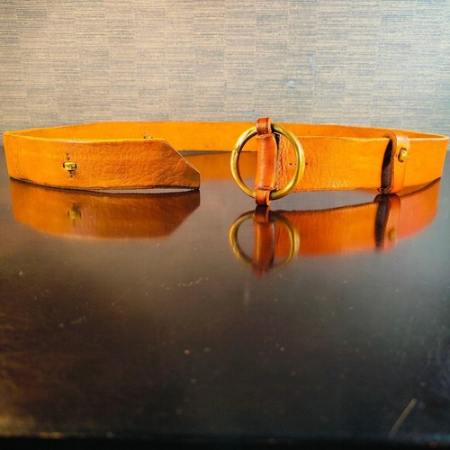 Henry cuir vintage dress belt - vintage,