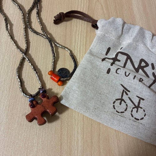 Henry cuir necklace - cuir,