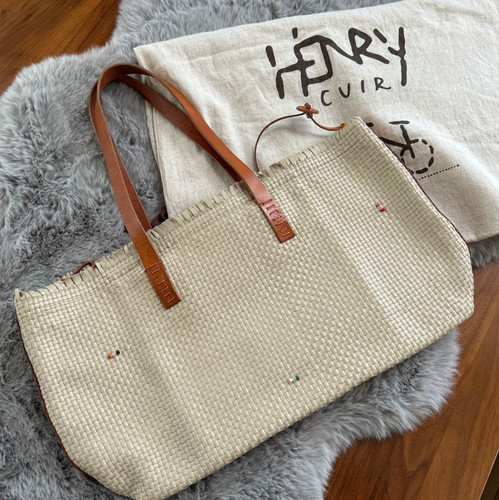 Henry cuir off white - henry, woven