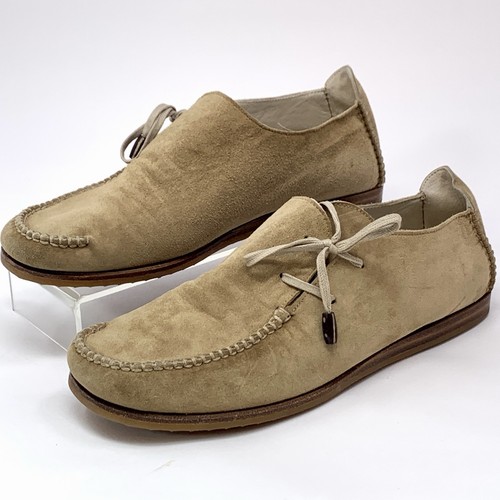 Henry cuir beige suede flat - henry,