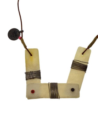 Henry cuir necklace women - necklace,