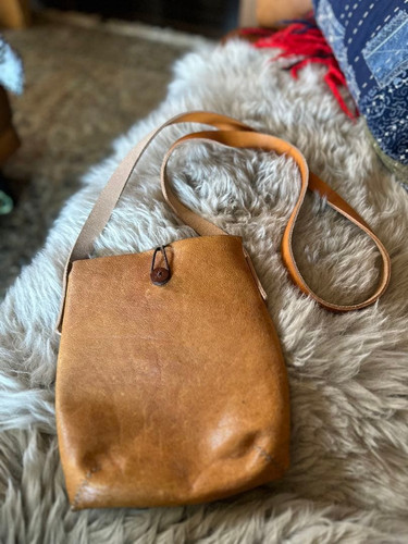 Henry cuir camel leather - cuir,