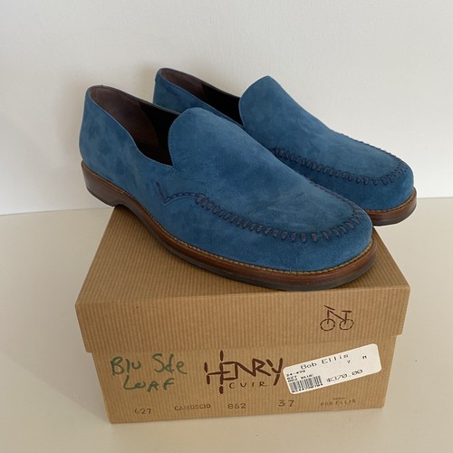 Henry cuir bob ellis blue - cuir,