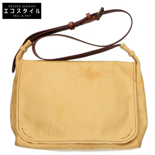Henry cuir flap bag leather - cuir,