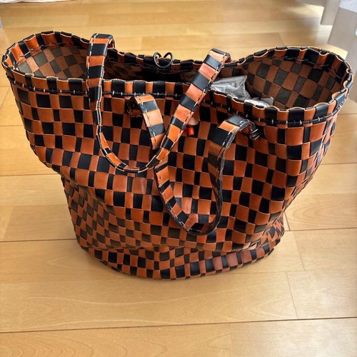 Henry cuir woven - woven, tote