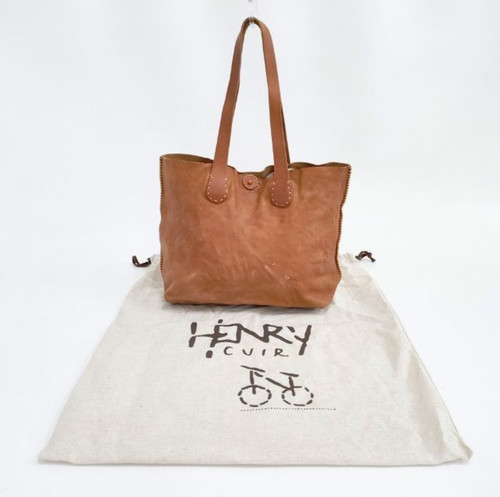 Henry cuir beige brown - cuir,
