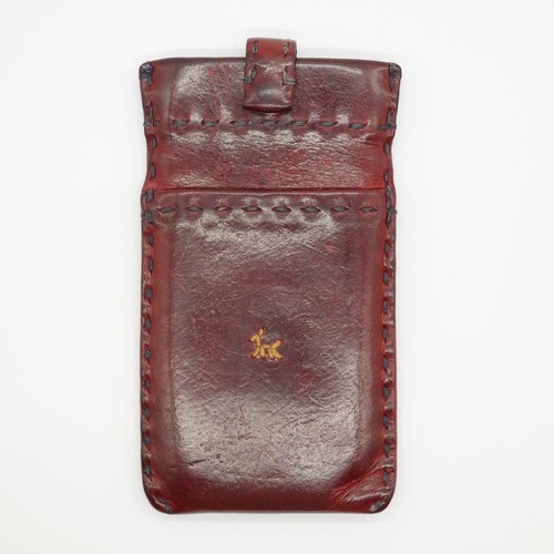 Henry cuir iphone red - cuir,