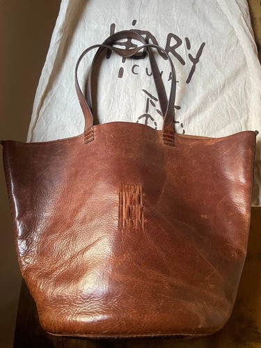 Henry cuir tote - cuir, leather