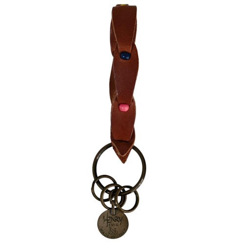 Henry cuir leather - cuir, keyring